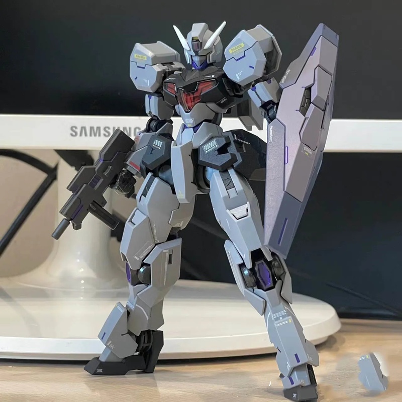 Model Kit Zaku - HG1/144 ガウィルバ機動戦士水星からの魔女詳細なメカアクションフィギュア組み立てモデルキット男の子サプライズギフトコレクタブル