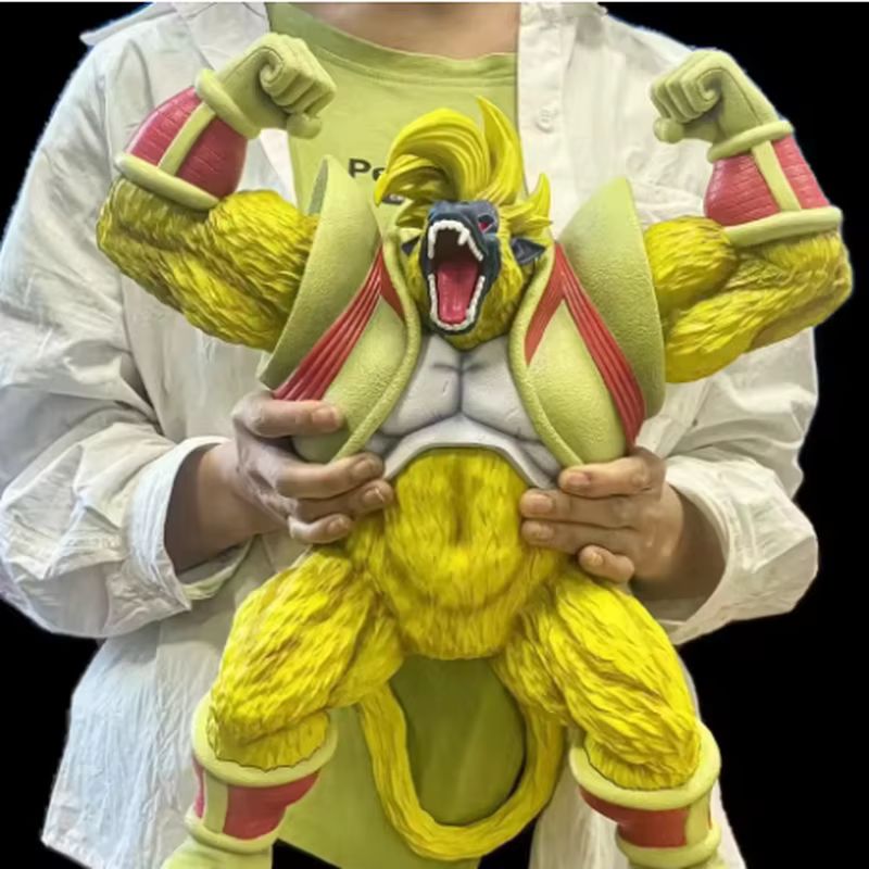 Model Kit Vegito - 39 センチメートルドラゴンボールベジータ悟空猿劇場版アニメフィギュアゴールデンゴリラ像アクションフィギュアコレクタブルモデルギフト