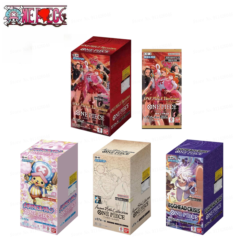 Model Kit One Piece - 公式 Opcg ワンピース日本語版 Eb01/Eb02/Eb03/Eb04 シリーズ ブラインドボックス