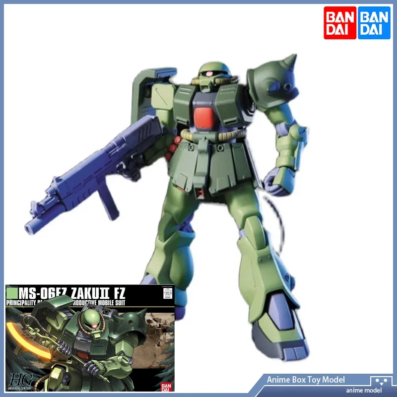 Model Kit Zaku - ガンダムバンダイアセンブリアクションメカ、オリジナル製品、hguc、1/144、087、06fz、MS-0FZ、zaku2 fz