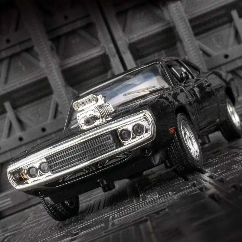 Model Kit Dodge Charger - 1/24 ダッジ・チャージャー 合金製スポーツカーモデル ダイキャストメタル マッスルレーシングカー モデル