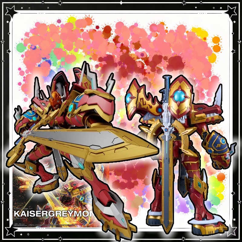 Model Kit Kaisergreymon - 【在庫あり】バンダイ フィギュアライズ スタンダード アンプリファイド カイザーグレイモン デジモンフロンティア