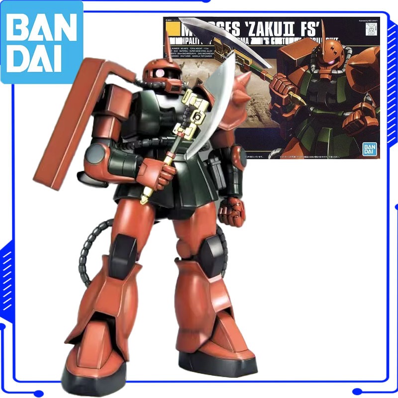 Model Kit Zaku - バンダイ本物のオリジナルガンダム HG アクションアニメフィギュア MS-06FS ザク II