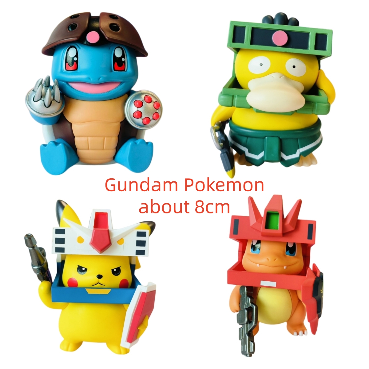 Model Kit Zaku - ポケットモンスターフィギュアポケモンコスプレ兵士プロトタイプザクサイダックサザビーヒトカゲアグイスクイルトルRX782ガンダムピカチュウモデル