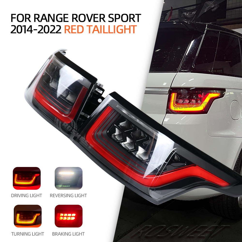 Model Kit Land Rover - ランドローバー レンジローバースポーツ 2014 2015 2016-17用 左/右テールライト1個