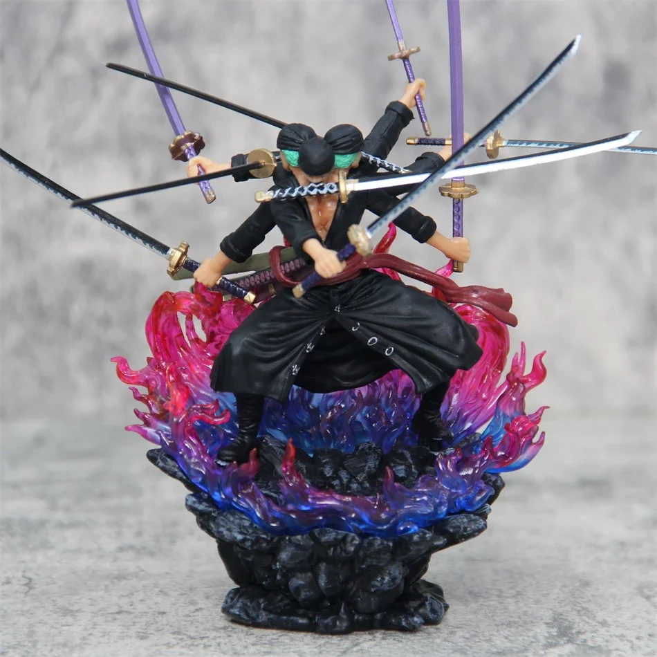 Model Kit One Piece - ワンピース ゾロ アクションフィギュア アニメ フィギュア 阿修羅