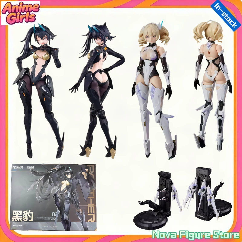 Model Kit Ms General - 在庫あり、特典付き MS ジェネラルメカパンサー アンリミテッドメカ組み立てモデル、可動フィギュア 中国製モデルキット