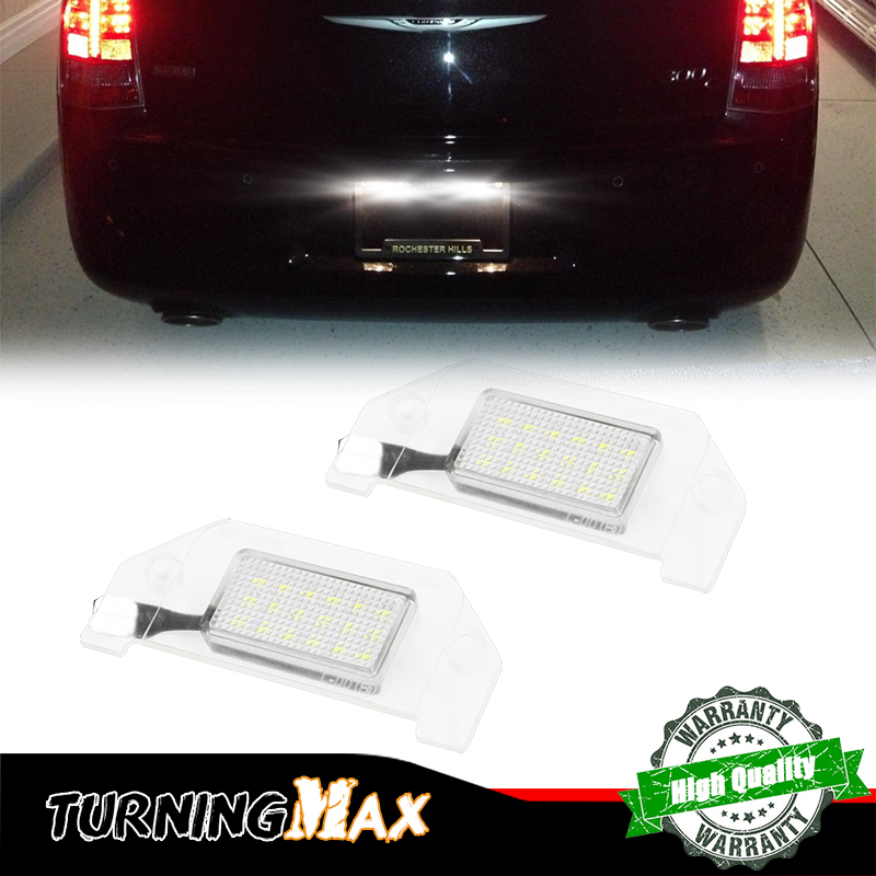 Model Kit Dodge Charger - 車のLEDナンバープレートナンバーライト、クライスラー300、2005-2014、Sebring 2007-2010、ダッジチャージャー、チャレンジャー、マグナム、アベンジャーに適合