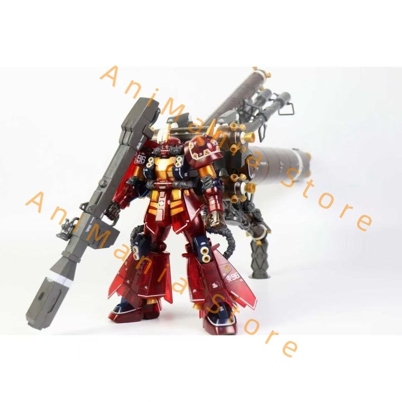在庫ありザク MS-06R アクションフィギュア透明色 1/ - Model Kit Zaku のレビューと価格