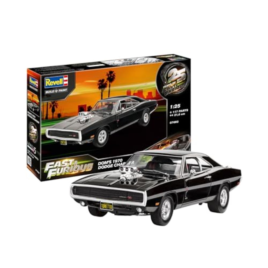 ワイルド・スピード ドンの1970年式ダッジ・チャージャー  - Model Kit Dodge Charger のレビューと価格
