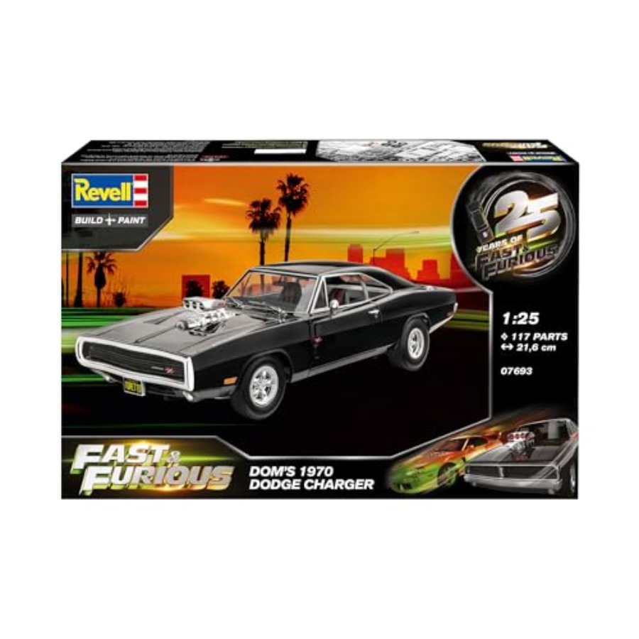 ワイルド・スピード ドンの1970年式ダッジ・チャージャー  - Model Kit Dodge Charger のレビューと価格
