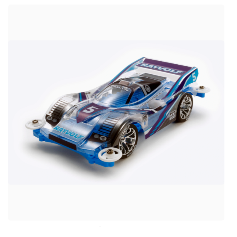 タミヤ 4WD スカイブルー MSシャーシ レイウルフ5 透 - Model Kit Ms General のレビューと価格