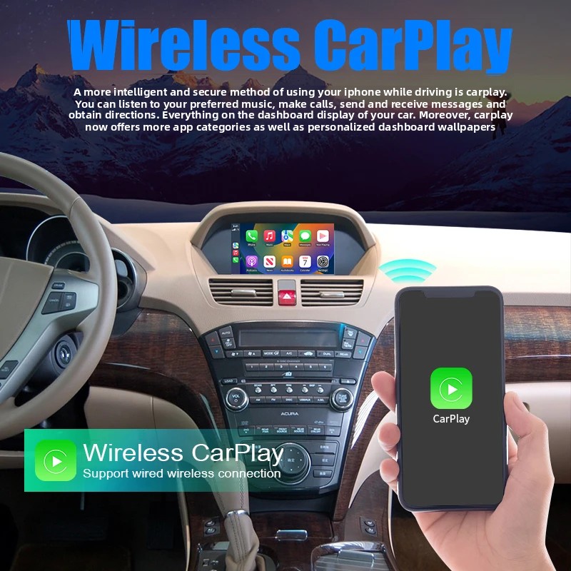 最新ワイヤレスCarPlay Android Autoモジュ - Model Kit Indonesia のレビューと価格