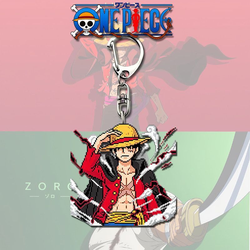漫画ワンピース ルフィ ゾロ アクリルキーホルダー アニメ周 - Model Kit One Piece のレビューと価格