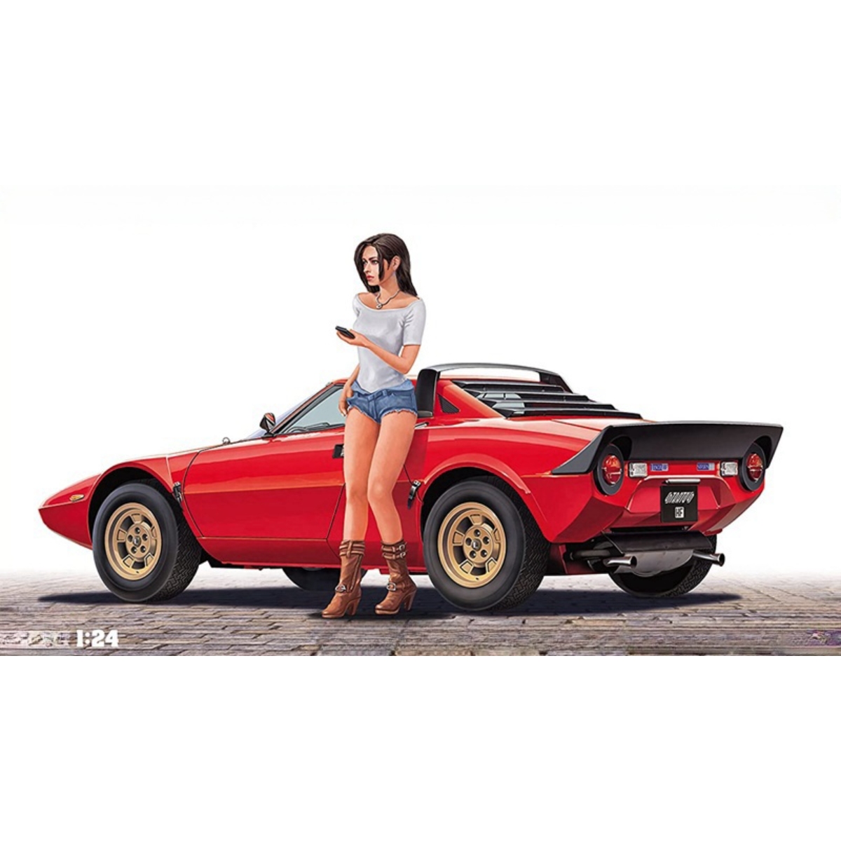 レジンフィギュアキット,未塗装,イタリアの女の子,車なし,組 - Model Kit Galahad のレビューと価格