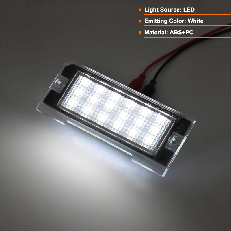 1 個 LED ナンバープレートライトランドローバーフリーラ - Model Kit Land Rover のレビューと価格
