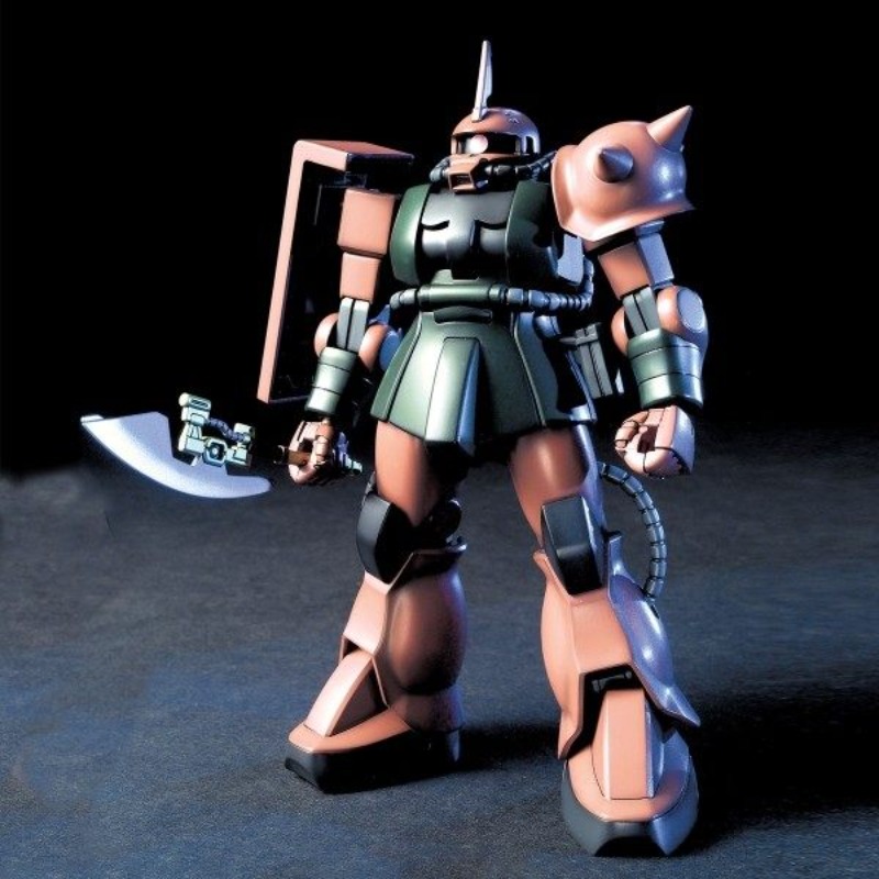 バンダイ本物のオリジナルガンダム HG アクションアニメフィ - Model Kit Zaku のレビューと価格