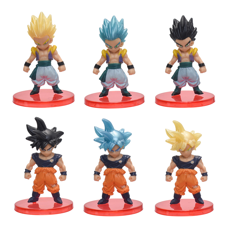 21 ピース/セットドラゴ​​ンボール Z アニメフィギュア - Model Kit Vegito のレビューと価格