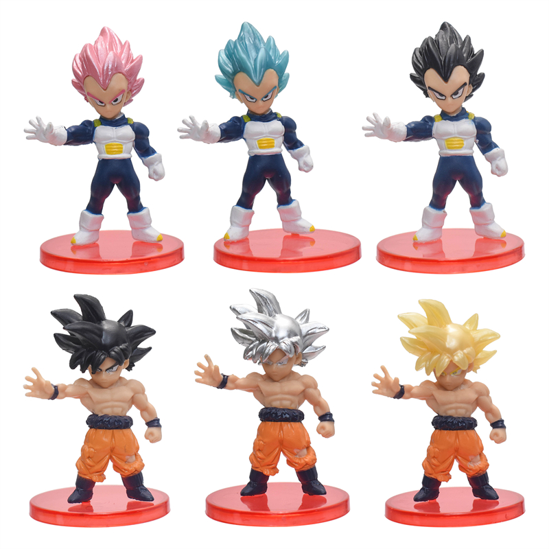 21 ピース/セットドラゴ​​ンボール Z アニメフィギュア - Model Kit Vegito のレビューと価格
