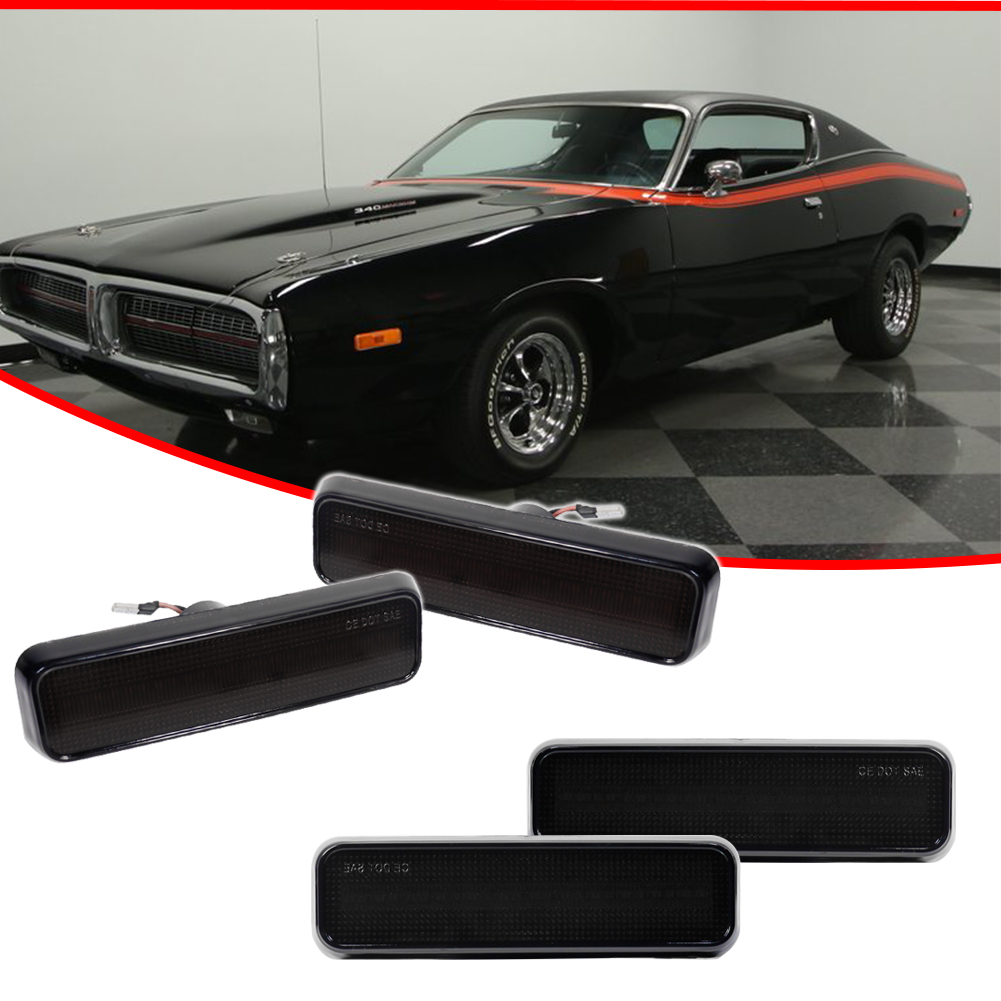 フロントバンパーとリアバンパー用のサイドマーカーライト,ダッ - Model Kit Dodge Charger のレビューと価格