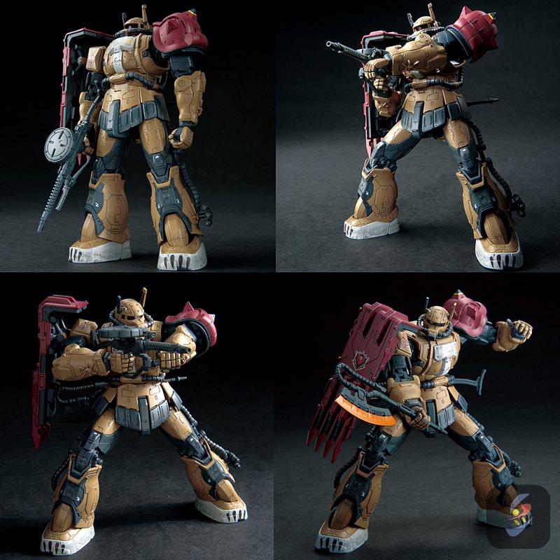 バンダイ HG 1/144 ガンダムEXザクII F型ソラリ - Model Kit Zaku のレビューと価格
