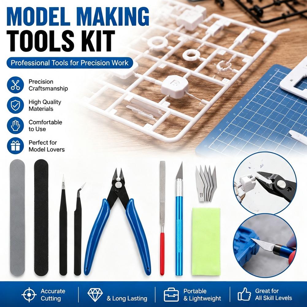 14ピース モデルクラフトツールキット 合金ニッパー カービ - Model Kit Nipper のレビューと価格