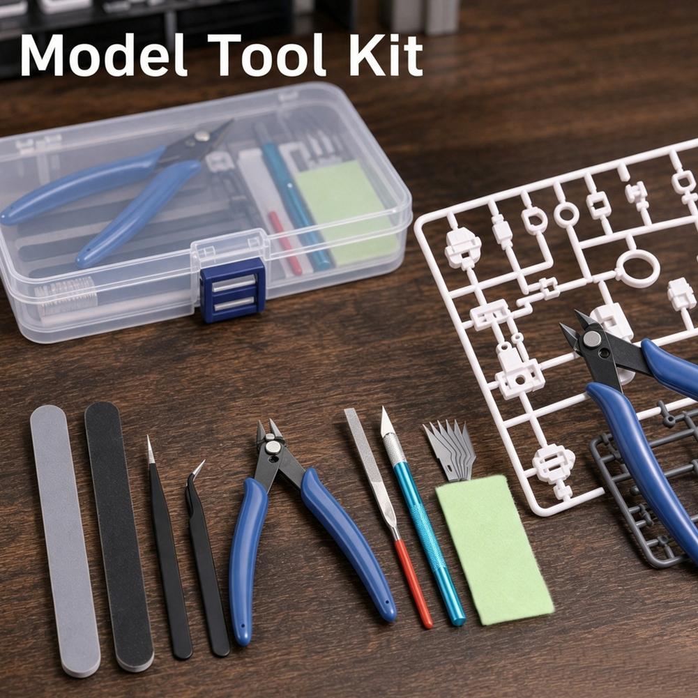 14ピース モデルクラフトツールキット 合金ニッパー カービ - Model Kit Nipper のレビューと価格