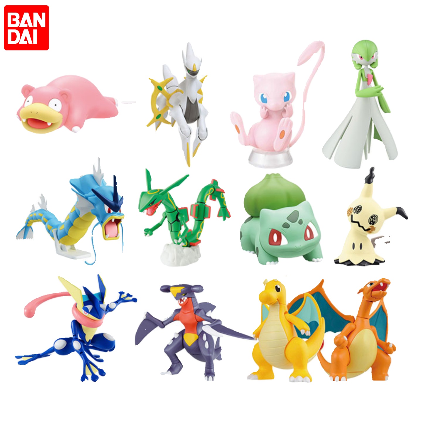 オリジナルバンダイポケモンモデルキットクイックアニメピカチュ - Model Kit Quick Mew のレビューと価格